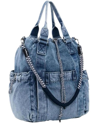 DESIGUAL BACK_JACKDENIM GLOBE ΤΣΑΝΤΑ ΓΥΝΑΙΚΕΙΟ - DS0AC26WAKD060000000