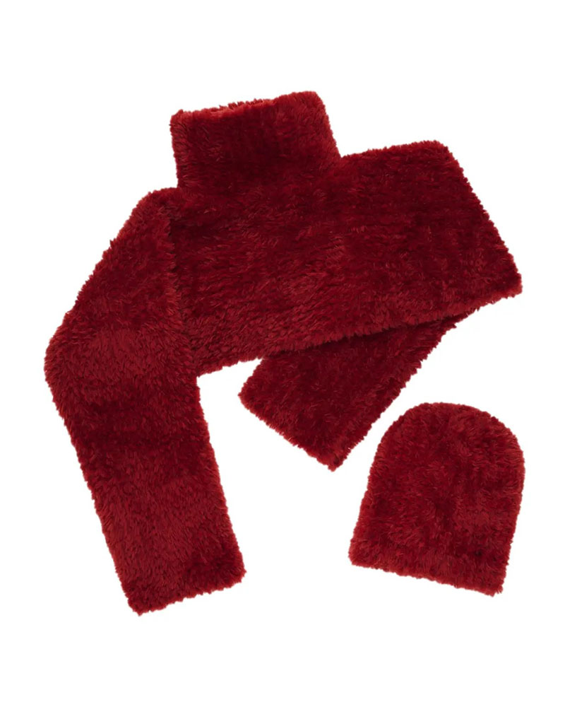 DESIGUAL PACK_REPRISE FUR RED ΑΞΕΣΟΥΑΡ ΓΥΝΑΙΚΕΙΟ - DS0AC26WAOA040000000