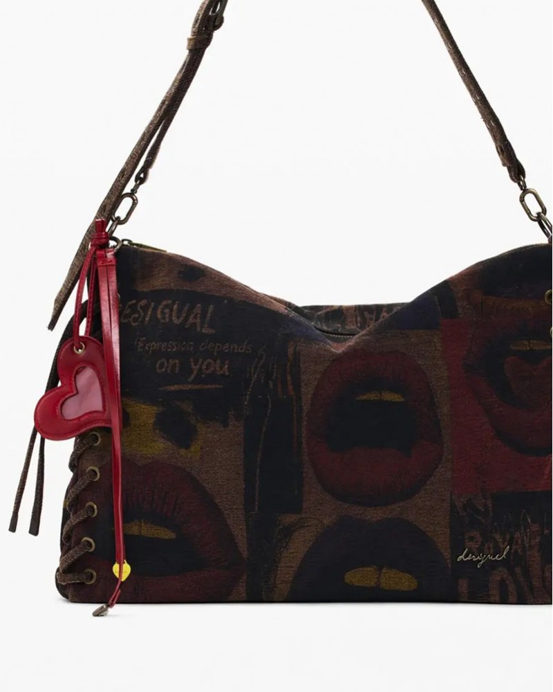 DESIGUAL BAG_GRAFFIATTO LEIR ΤΣΑΝΤΑ ΓΥΝΑΙΚΕΙΟ - DS0AC26WAXD150000000 DESIGUAL BAG_GRAFFIATTO LEIR ΤΣΑΝΤΑ ΓΥΝΑΙΚΕΙΟ - DS0AC26WAXD150000000