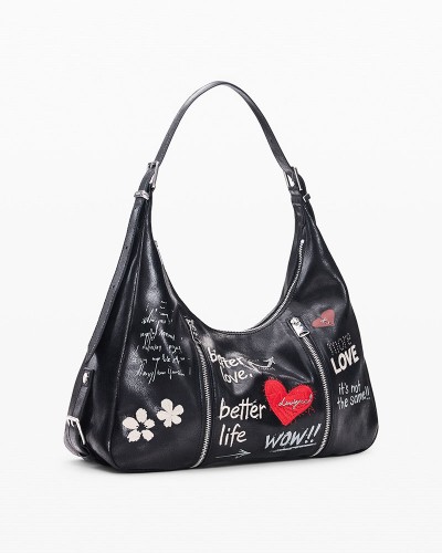 DESIGUAL BAG_WOW HEAVEN MAXI ΤΣΑΝΤΑ ΓΥΝΑΙΚΕΙΟ - DS0AC26WAXPA30000000