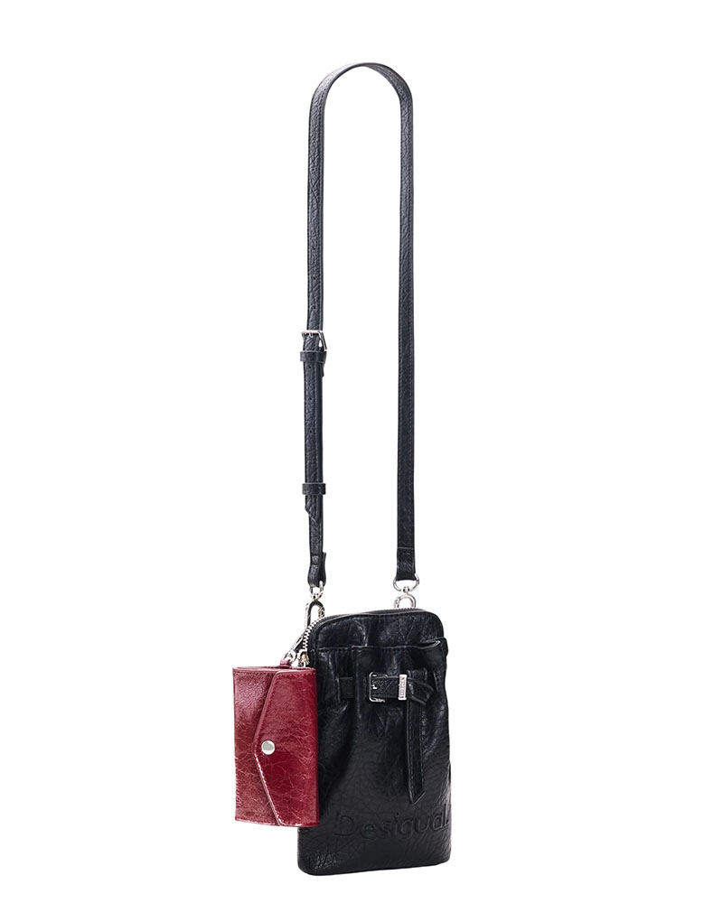 DESIGUAL MONE_HALF LOGO ALMA BLACK ΠΟΡΤΟΦΟΛΙ ΓΥΝΑΙΚΕΙΟ - DS0AC26WAYP130000000