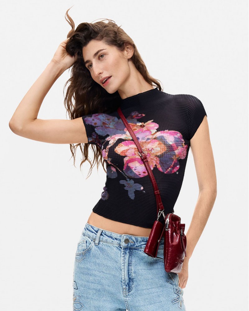 DESIGUAL MONE_HALF LOGO ALMA  GRA ΠΟΡΤΟΦΟΛΙ ΓΥΝΑΙΚΕΙΟ - DS0AC26WAYP160000000