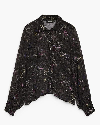 DESIGUAL BLUS_DAMASCO ΜΠΛΟΥΖΑ ΓΥΝΑΙΚΕΙΟ - DS0AP26WWBW110000000