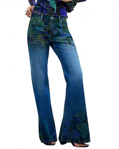 DESIGUAL DENIM_VILLA_L ΠΑΝΤΕΛΟΝΙ ΓΥΝΑΙΚΕΙΟ - DS0AP26WWDD010000000