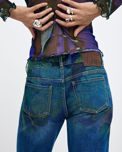 DESIGUAL DENIM_VILLA_L ΠΑΝΤΕΛΟΝΙ ΓΥΝΑΙΚΕΙΟ - DS0AP26WWDD010000000