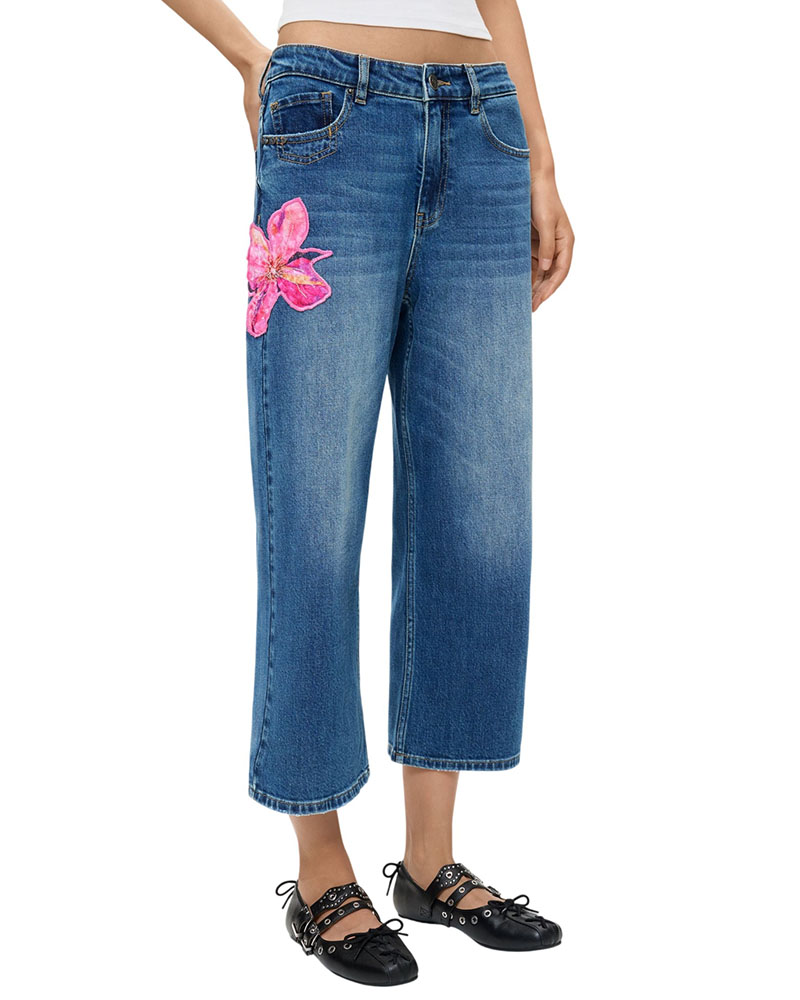 DESIGUAL DENIM_FLORA ΠΑΝΤΕΛΟΝΙ ΓΥΝΑΙΚΕΙΟ - DS0AP26WWDD080000000 DESIGUAL DENIM_FLORA ΠΑΝΤΕΛΟΝΙ ΓΥΝΑΙΚΕΙΟ - DS0AP26WWDD080000000