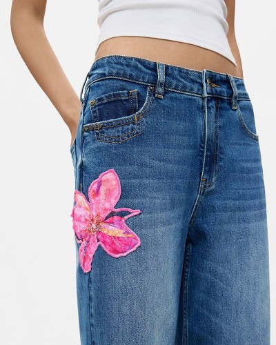 DESIGUAL DENIM_FLORA ΠΑΝΤΕΛΟΝΙ ΓΥΝΑΙΚΕΙΟ - DS0AP26WWDD080000000 DESIGUAL DENIM_FLORA ΠΑΝΤΕΛΟΝΙ ΓΥΝΑΙΚΕΙΟ - DS0AP26WWDD080000000