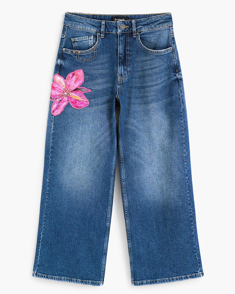 DESIGUAL DENIM_FLORA ΠΑΝΤΕΛΟΝΙ ΓΥΝΑΙΚΕΙΟ - DS0AP26WWDD080000000 DESIGUAL DENIM_FLORA ΠΑΝΤΕΛΟΝΙ ΓΥΝΑΙΚΕΙΟ - DS0AP26WWDD080000000