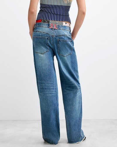 DESIGUAL DENIM_BELT ΠΑΝΤΕΛΟΝΙ ΓΥΝΑΙΚΕΙΟ - DS0AP26WWDD120000000