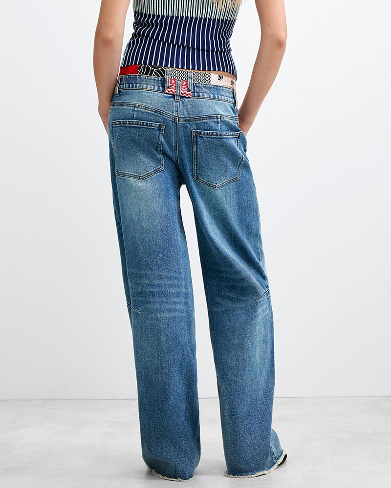 DESIGUAL DENIM_BELT ΠΑΝΤΕΛΟΝΙ ΓΥΝΑΙΚΕΙΟ - DS0AP26WWDD120000000