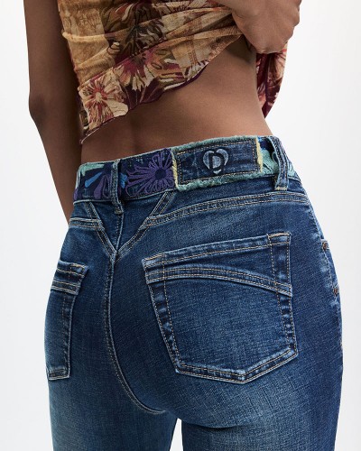 DESIGUAL DENIM_HIPBEL ΠΑΝΤΕΛΟΝΙ ΓΥΝΑΙΚΕΙΟ - DS0AP26WWDD210000000