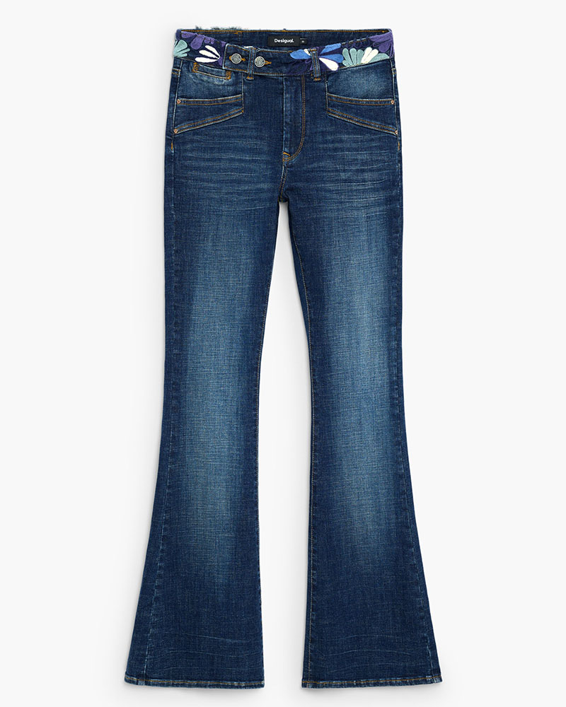 DESIGUAL DENIM_HIPBEL ΠΑΝΤΕΛΟΝΙ ΓΥΝΑΙΚΕΙΟ - DS0AP26WWDD210000000