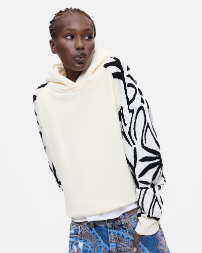 DESIGUAL SWEAT_LA VIDA ES CHULA ΦΟΥΤΕΡ ΓΥΝΑΙΚΕΙΟ - DS0AP26WWSK040000000