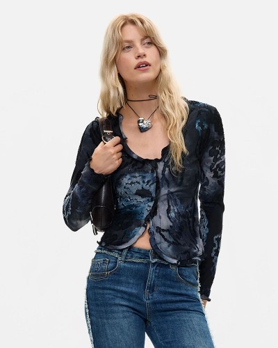 DESIGUAL TS_DUBROVNIK ΜΠΛΟΥΖΑ ΓΥΝΑΙΚΕΙΟ - DS0AP26WWTK260000000