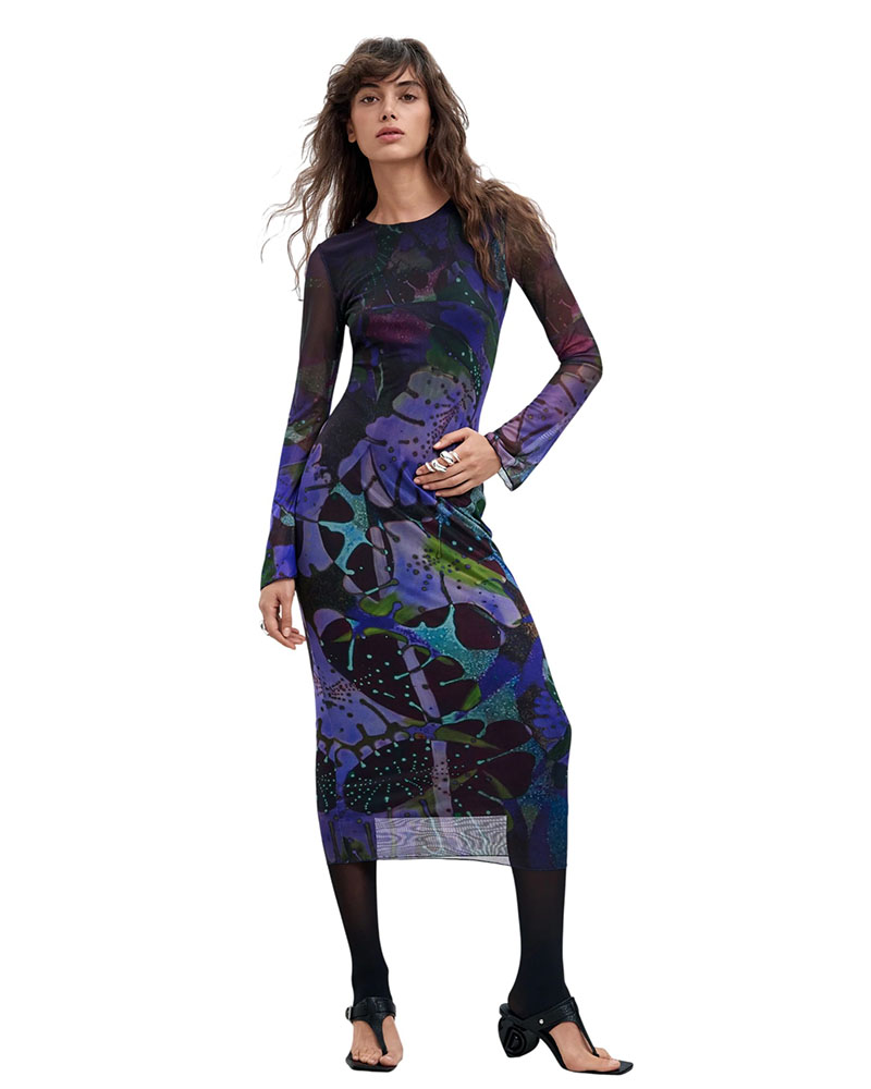 DESIGUAL VEST_LEAFS_LACROIX ΦΟΡΕΜΑ ΓΥΝΑΙΚΕΙΟ - DS0AP26WWVK010000000