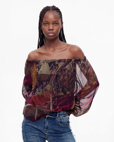 DESIGUAL BLUS_PARIS ΜΠΛΟΥΖΑ ΓΥΝΑΙΚΕΙΟ - DS0AP26WWBW030000000