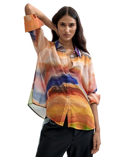DESIGUAL BLUS_CAMSTERDAM ΜΠΛΟΥΖΑ ΓΥΝΑΙΚΕΙΟ - DS0AP26WWBW060000000