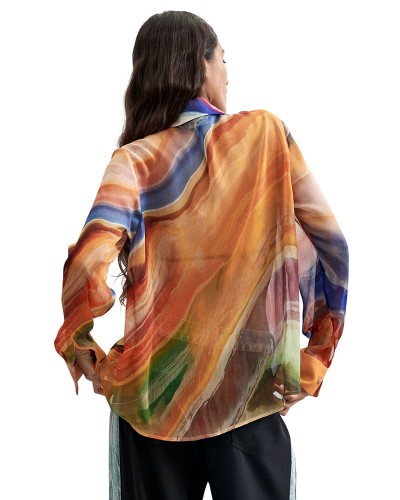 DESIGUAL BLUS_CAMSTERDAM ΜΠΛΟΥΖΑ ΓΥΝΑΙΚΕΙΟ - DS0AP26WWBW060000000