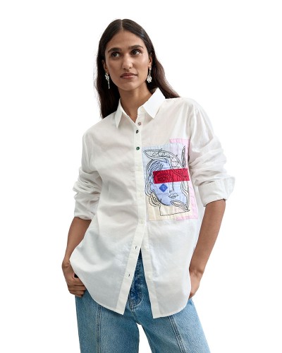 DESIGUAL CAM_RIN ΠΟΥΚΑΜΙΣΟ ΓΥΝΑΙΚΕΙΟ - DS0AP26WWCW110000000