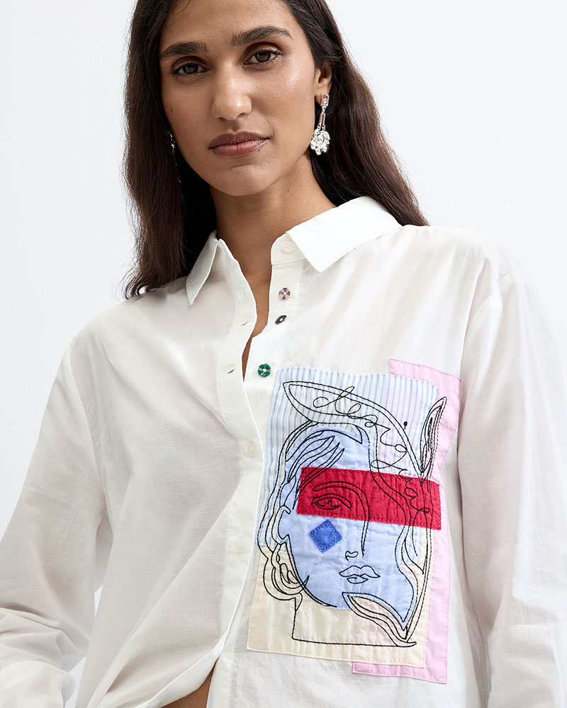 DESIGUAL CAM_RIN ΠΟΥΚΑΜΙΣΟ ΓΥΝΑΙΚΕΙΟ - DS0AP26WWCW110000000