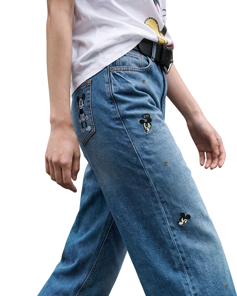 DESIGUAL DENIM_MICKEYM ΠΑΝΤΕΛΟΝΙ ΓΥΝΑΙΚΕΙΟ - DS0AP26WWDD090000000