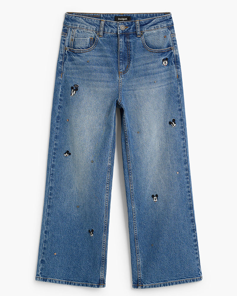 DESIGUAL DENIM_MICKEYM ΠΑΝΤΕΛΟΝΙ ΓΥΝΑΙΚΕΙΟ - DS0AP26WWDD090000000
