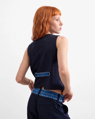 DESIGUAL CHALECO_DIPLO_DOBL ΠΑΛΤΟ ΓΥΝΑΙΚΕΙΟ - DS0AP26WWEW150000000