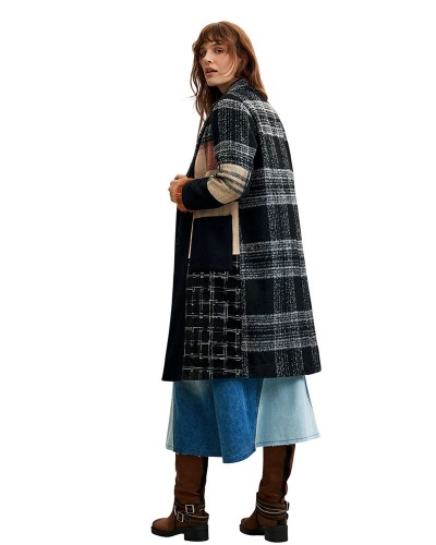 DESIGUAL COAT_PARCHES ΠΑΛΤΟ ΓΥΝΑΙΚΕΙΟ - DS0AP26WWEW230000000