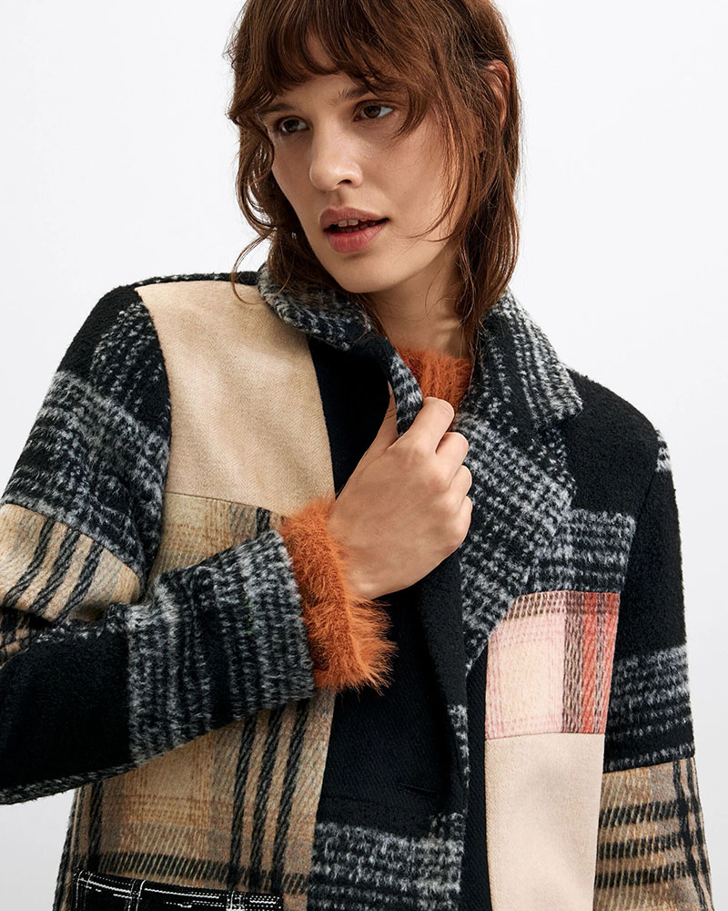 DESIGUAL COAT_PARCHES ΠΑΛΤΟ ΓΥΝΑΙΚΕΙΟ - DS0AP26WWEW230000000