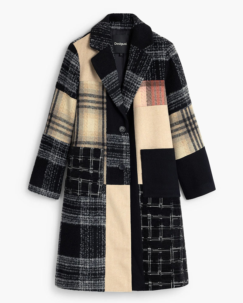 DESIGUAL COAT_PARCHES ΠΑΛΤΟ ΓΥΝΑΙΚΕΙΟ - DS0AP26WWEW230000000