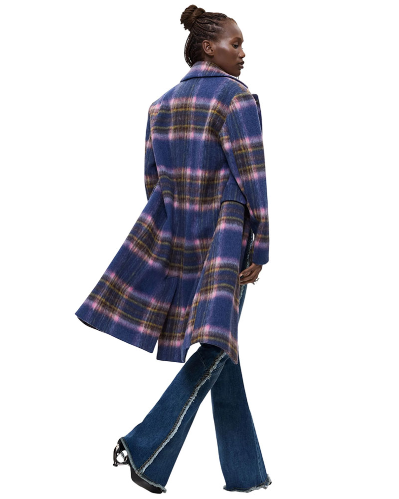 DESIGUAL CHAQ_CHECKERED ΠΑΛΤΟ ΓΥΝΑΙΚΕΙΟ - DS0AP26WWEW300000000