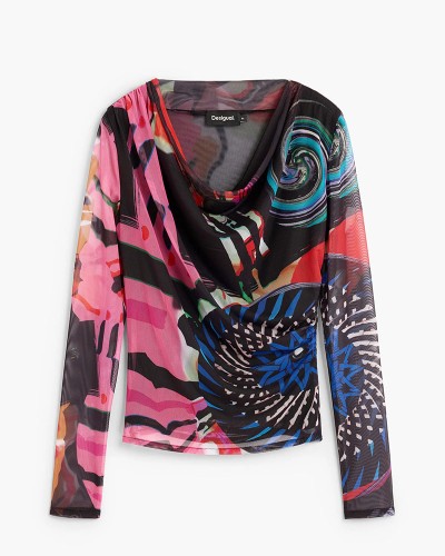 DESIGUAL TS_GALAXIA_LACROIX ΜΠΛΟΥΖΑ ΓΥΝΑΙΚΕΙΟ - DS0AP26WWTK110000000