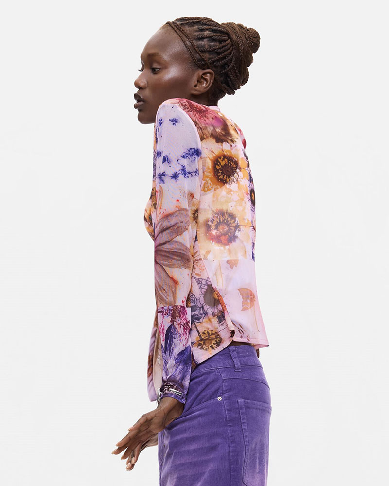 DESIGUAL TS_NAHUA ΜΠΛΟΥΖΑ ΓΥΝΑΙΚΕΙΟ - DS0AP26WWTK240000000
