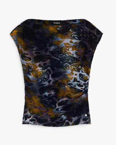 DESIGUAL TS_DUBLIN ΜΠΛΟΥΖΑ ΓΥΝΑΙΚΕΙΟ - DS0AP26WWTK270000000