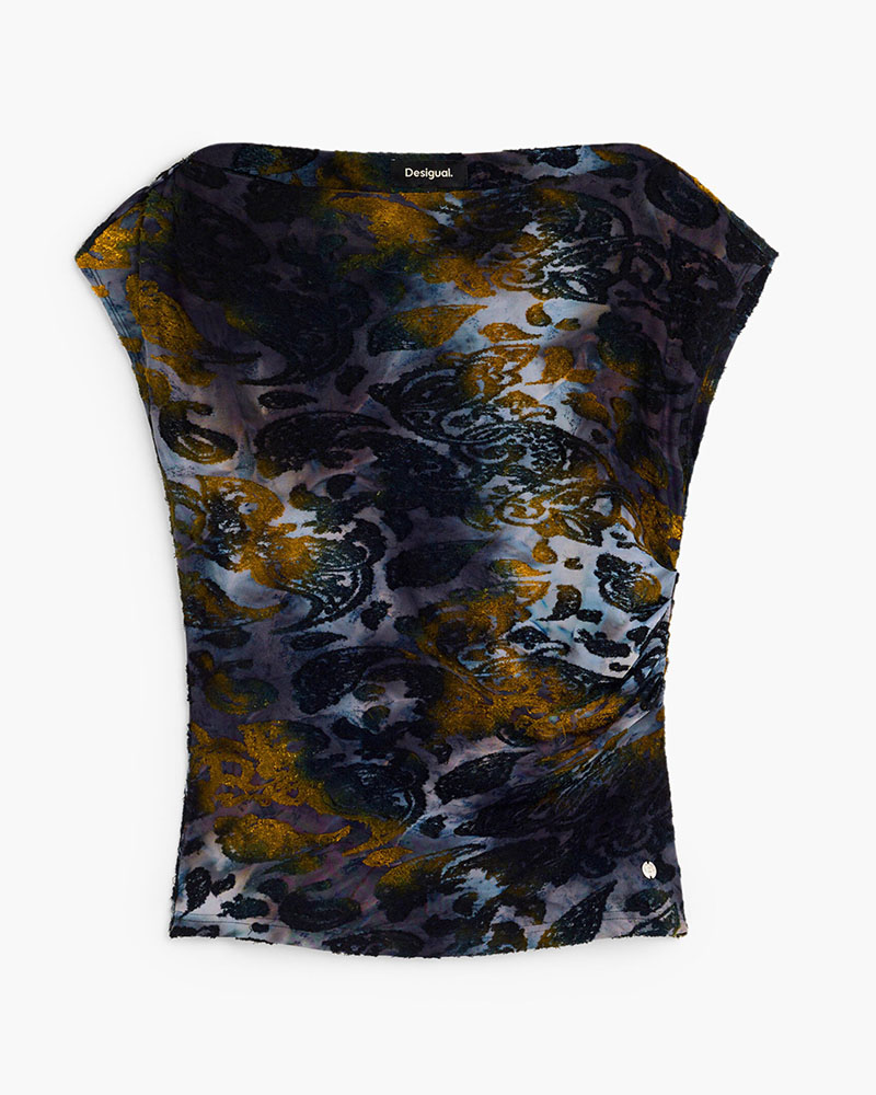 DESIGUAL TS_DUBLIN ΜΠΛΟΥΖΑ ΓΥΝΑΙΚΕΙΟ - DS0AP26WWTK270000000
