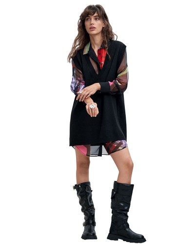 DESIGUAL VEST_MAMEN_LACROIX ΦΟΡΕΜΑ ΓΥΝΑΙΚΕΙΟ - DS0AP26WWVW430000000