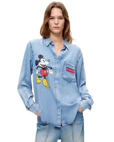 DESIGUAL CAM_MICKEY ΠΟΥΚΑΜΙΣΟ ΓΥΝΑΙΚΕΙΟ - DS0AP26WWCW090000000