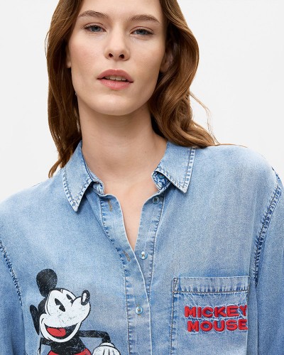 DESIGUAL CAM_MICKEY ΠΟΥΚΑΜΙΣΟ ΓΥΝΑΙΚΕΙΟ - DS0AP26WWCW090000000