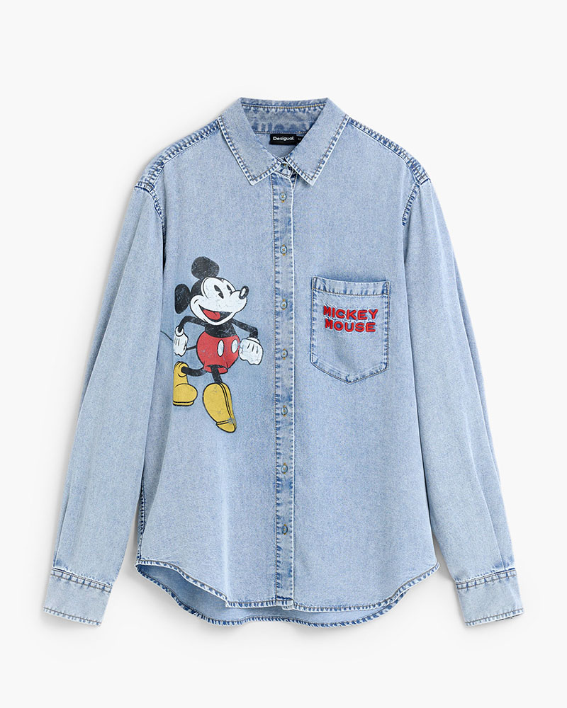 DESIGUAL CAM_MICKEY ΠΟΥΚΑΜΙΣΟ ΓΥΝΑΙΚΕΙΟ - DS0AP26WWCW090000000