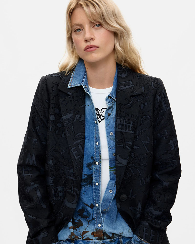 DESIGUAL COAT_GINNY ΠΑΛΤΟ ΓΥΝΑΙΚΕΙΟ - DS0AP26WWEW280000000