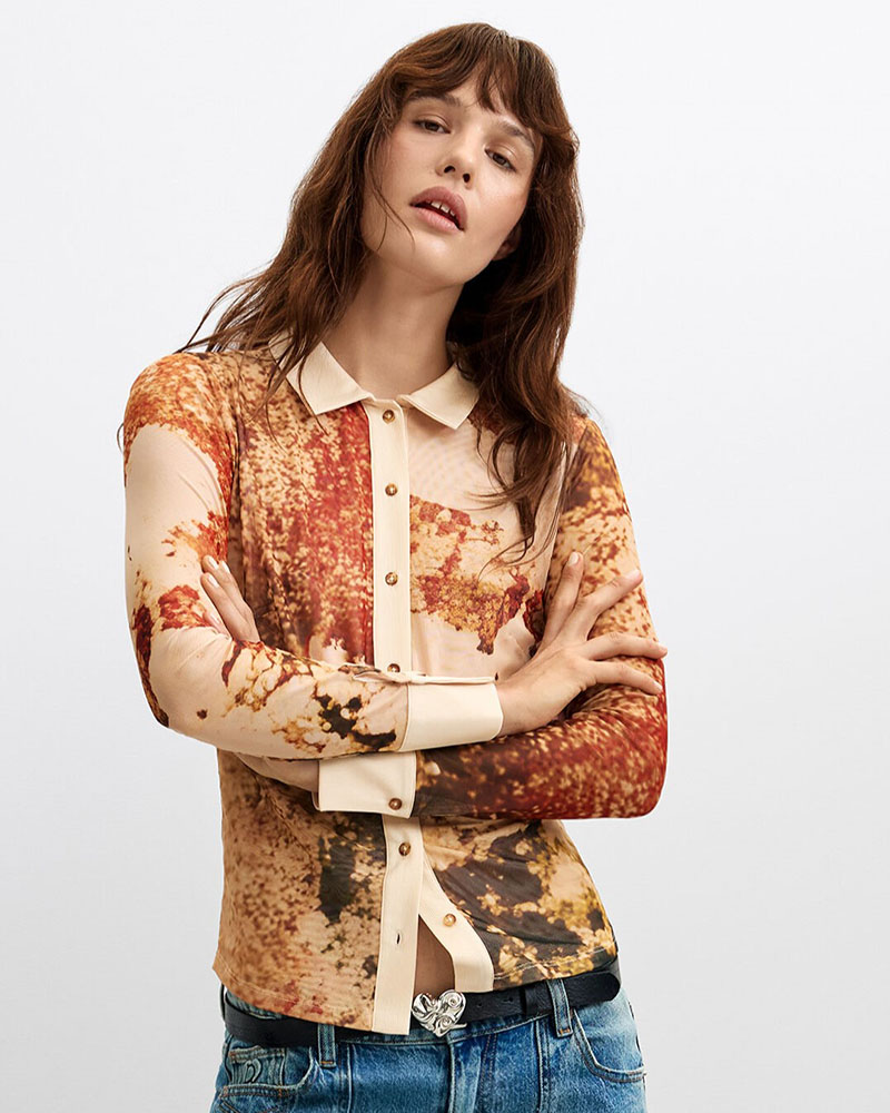 DESIGUAL TS_ATENAS ΜΠΛΟΥΖΑ ΓΥΝΑΙΚΕΙΟ - DS0AP26WWTK230000000