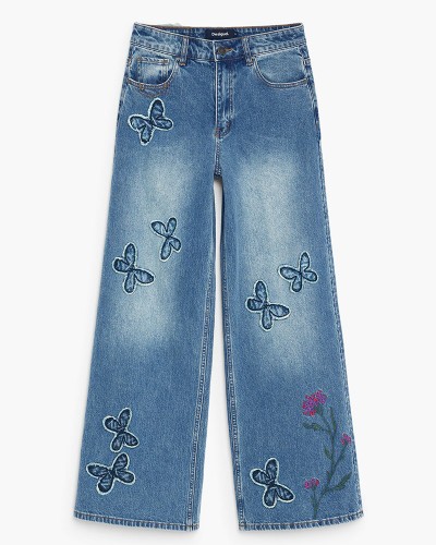 DESIGUAL DENIM_BUTTER ΠΑΝΤΕΛΟΝΙ ΓΥΝΑΙΚΕΙΟ - DS0AP26WWDD070000000
