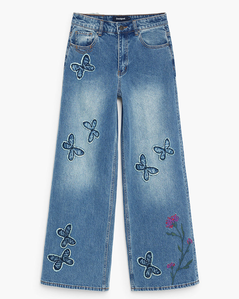 DESIGUAL DENIM_BUTTER ΠΑΝΤΕΛΟΝΙ ΓΥΝΑΙΚΕΙΟ - DS0AP26WWDD070000000