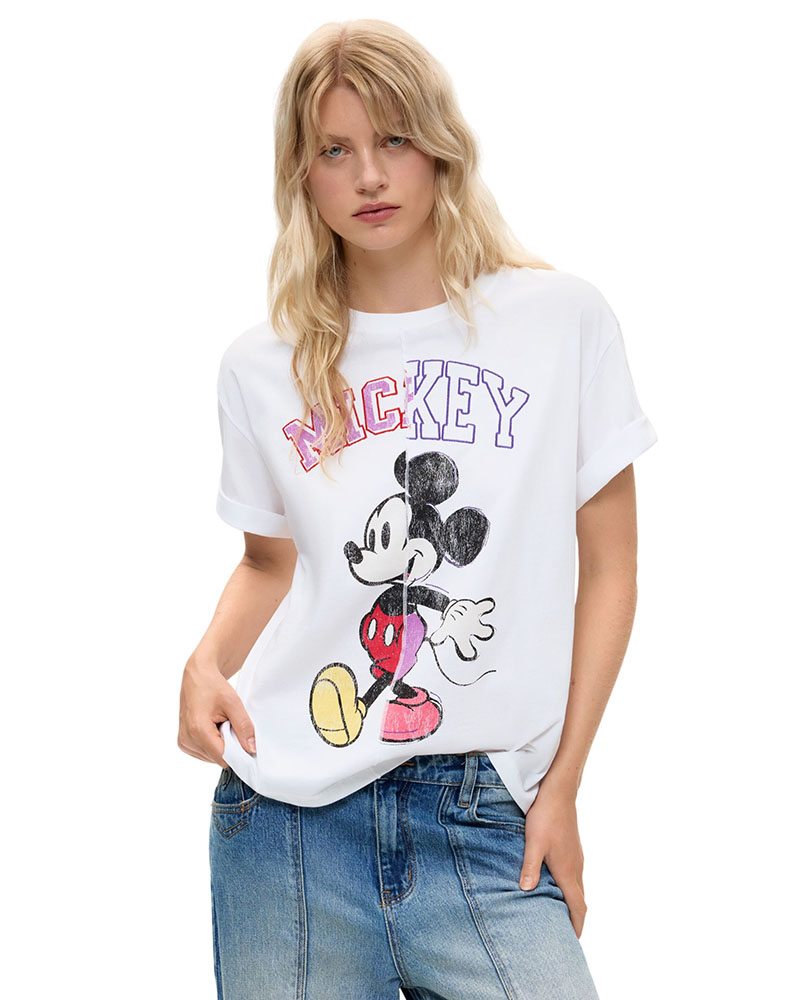 DESIGUAL TS_MIG_MICKEY ΜΠΛΟΥΖΑ ΓΥΝΑΙΚΕΙΟ - DS0AP26WWTK590000000