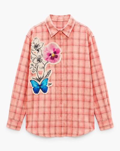 DESIGUAL CAM_CUADROS ΠΟΥΚΑΜΙΣΟ ΓΥΝΑΙΚΕΙΟ - DS0AP26WWCW030000000