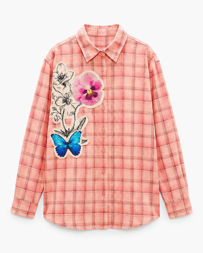 DESIGUAL CAM_CUADROS ΠΟΥΚΑΜΙΣΟ ΓΥΝΑΙΚΕΙΟ - DS0AP26WWCW030000000