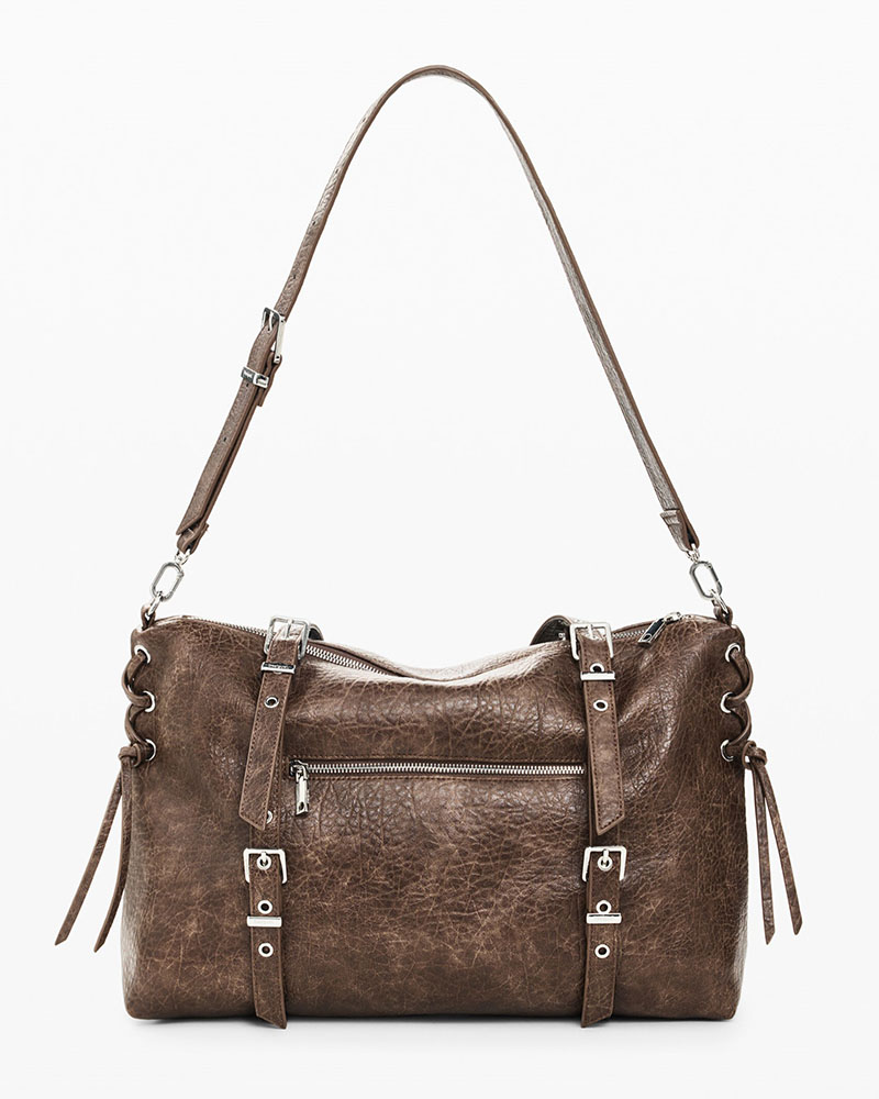 DESIGUAL BAG_HALF LOGO LANUZA ΤΣΑΝΤΑ ΓΥΝΑΙΚΕΙΟ - DS0AC26WAXPAF0000000