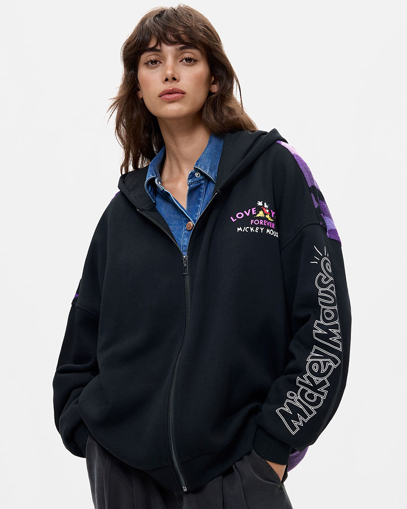 DESIGUAL SWEAT_M DE MICKEY ΦΟΥΤΕΡ ΓΥΝΑΙΚΕΙΟ - DS0AP26WWSK110000000