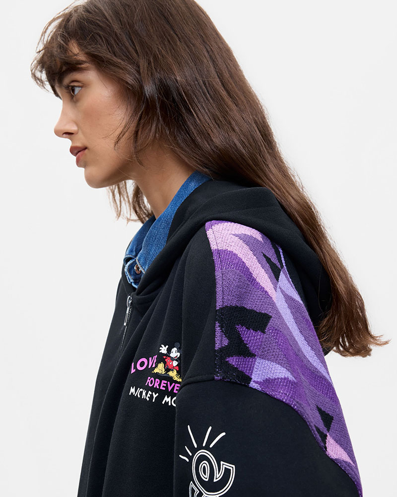 DESIGUAL SWEAT_M DE MICKEY ΦΟΥΤΕΡ ΓΥΝΑΙΚΕΙΟ - DS0AP26WWSK110000000