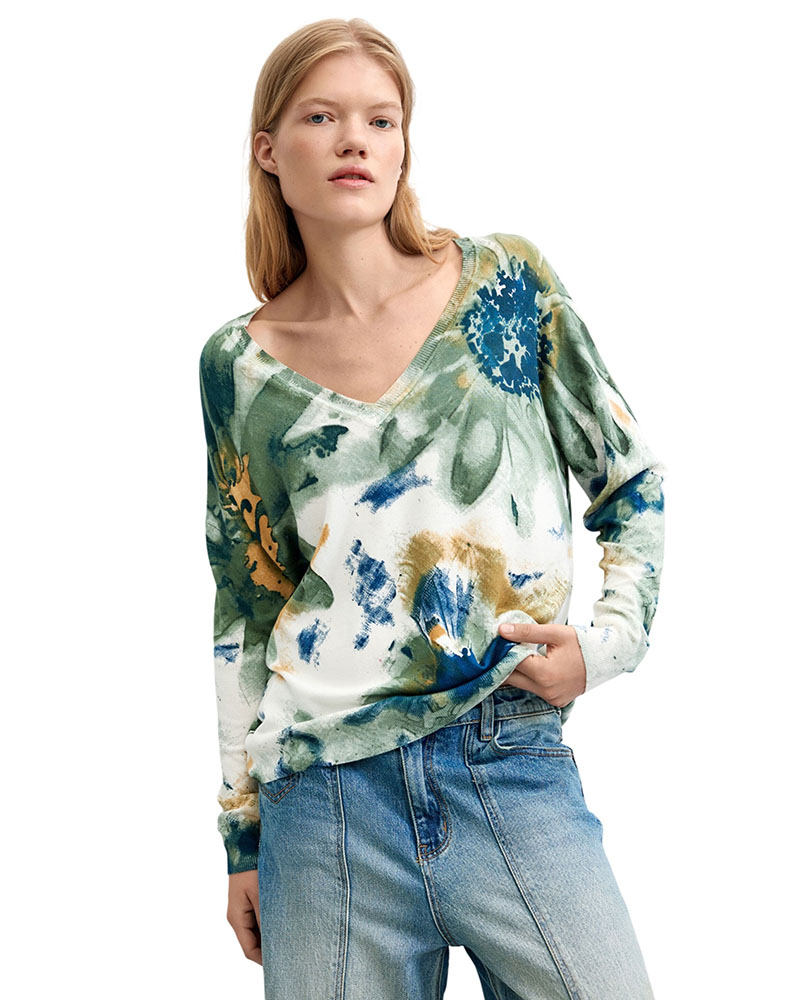 DESIGUAL JERS_COLDBOTANIC ΠΛΕΚΤΟ ΓΥΝΑΙΚΕΙΟ - DS0AP26WWJF380000000